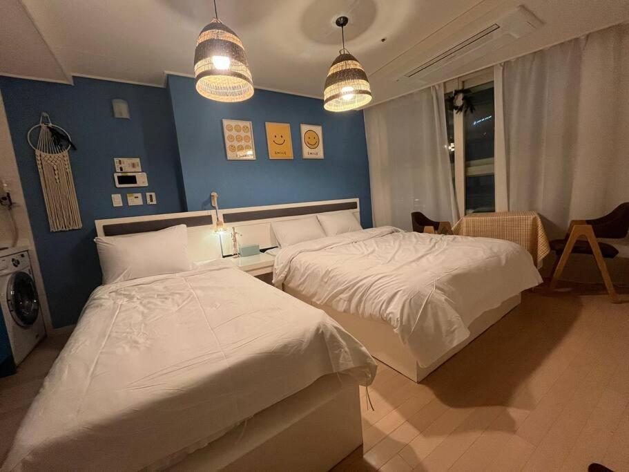 Haeundae Beach Stay #2Min Walk #2Beds Busan Exterior photo